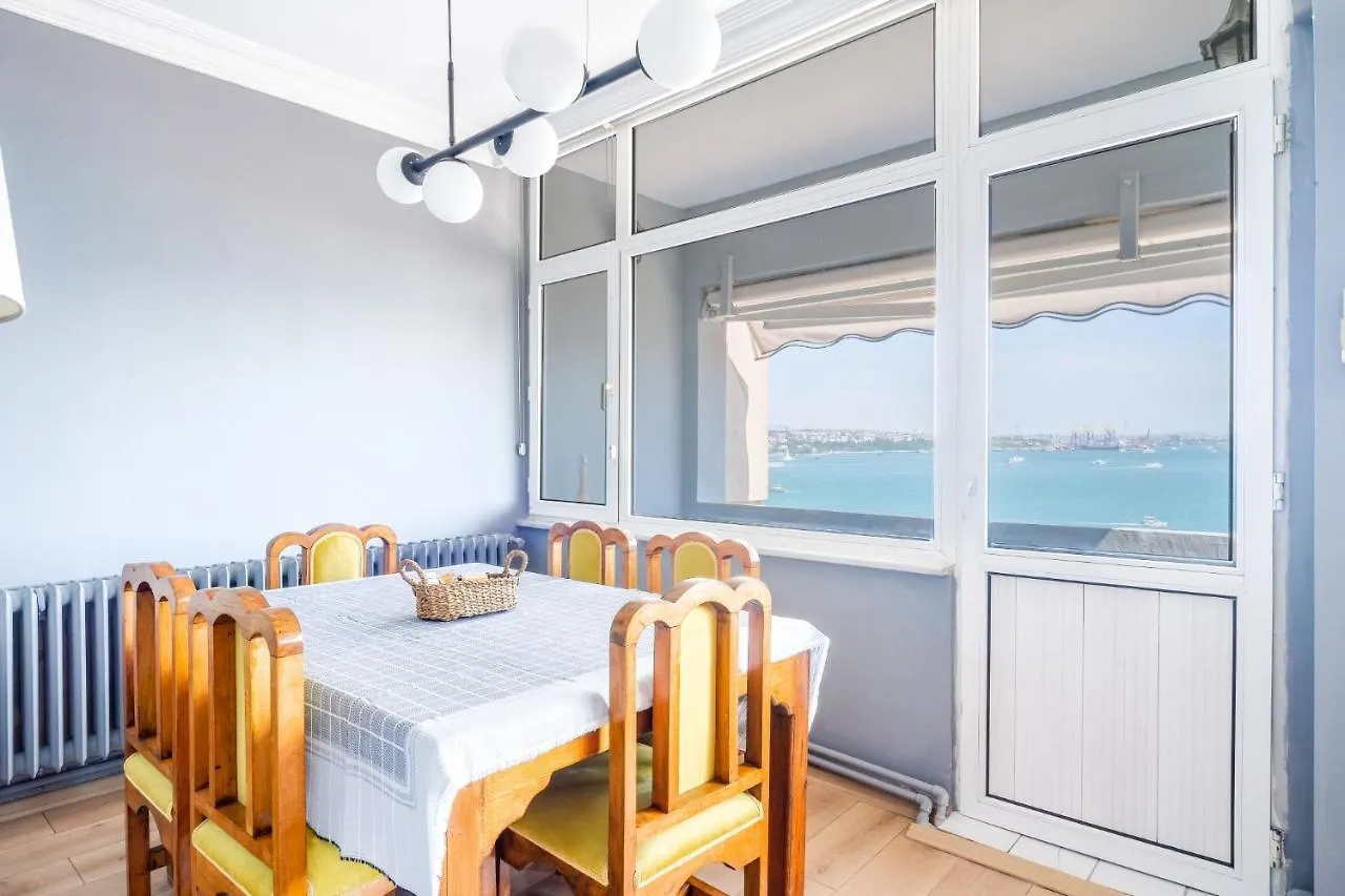 Magnificent Sea View Flat 5 Min To Istiklal Square Appartamento Provincia di Provincia di Istanbul 0*,